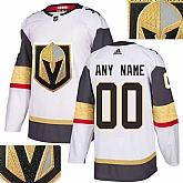 Customized Men's Vegas Golden Knights White With Special Glittery Logo Adidas Jersey,baseball caps,new era cap wholesale,wholesale hats